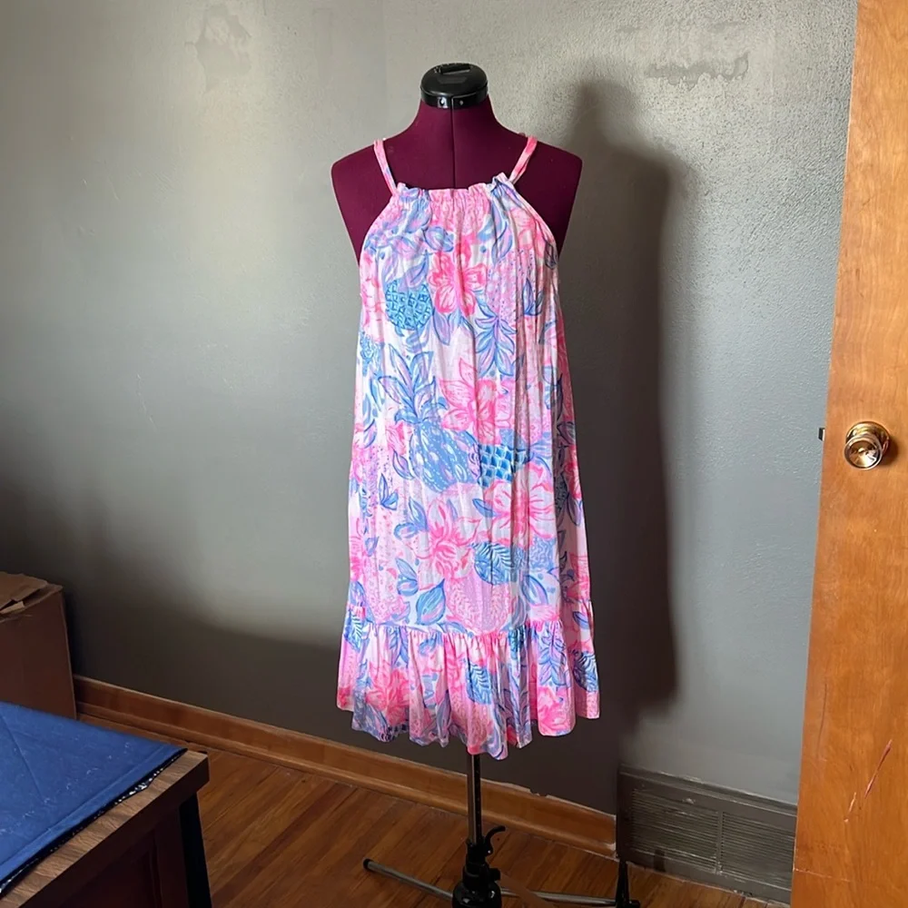 Lilly Pulitzer Ruffle Dress size small - Picture 1 of 2